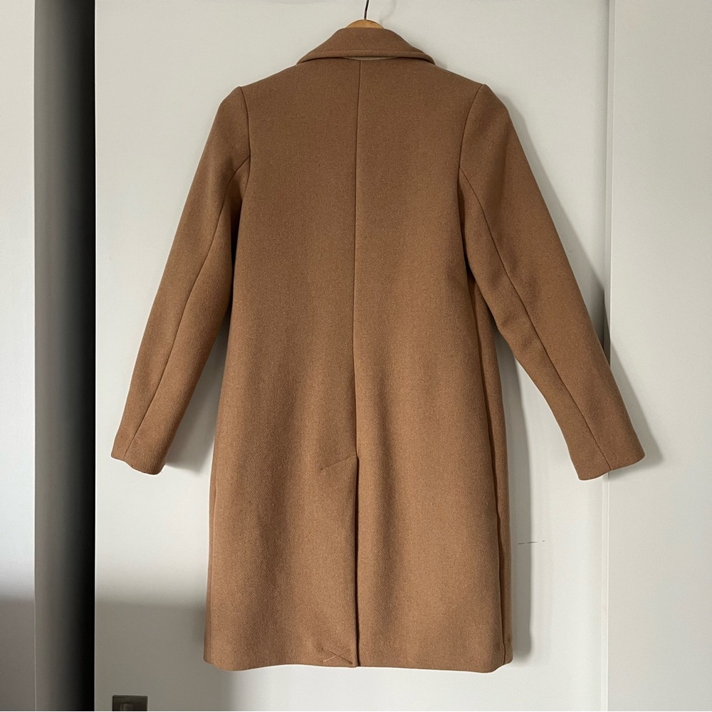 ☁️ SOLD ☁️ Abercrombie and Fitch Wool-Blend Dad Coat - Picture 7 of 7